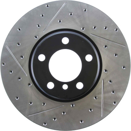 StopTech BMW 12-15 335i / 2014 428i / 2015 235i/228i Front Right Slotted & Drilled Sport Brake Rotor 127.34140R