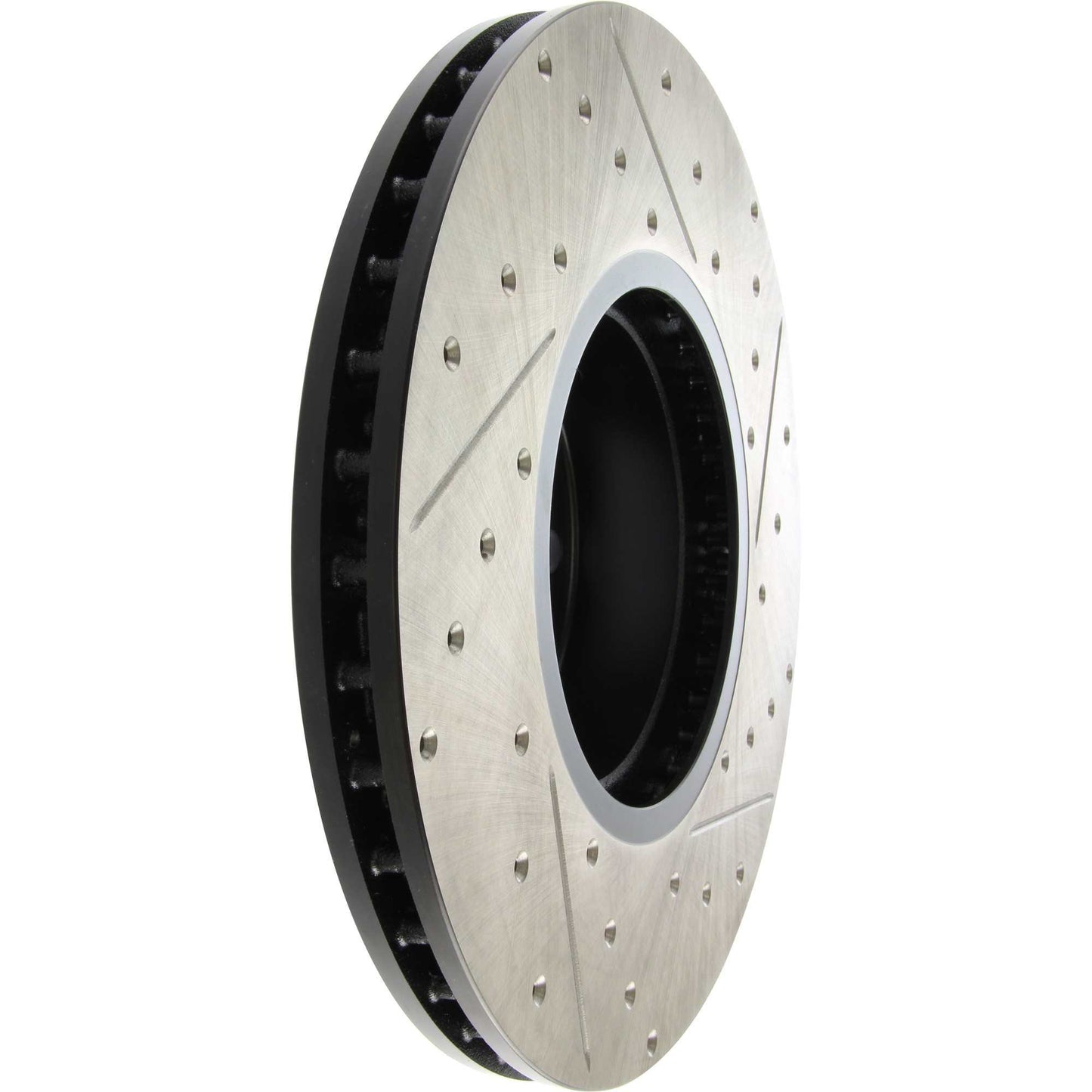 StopTech BMW 12-15 335i / 2014 428i / 2015 235i/228i Front Right Slotted & Drilled Sport Brake Rotor 127.34140R