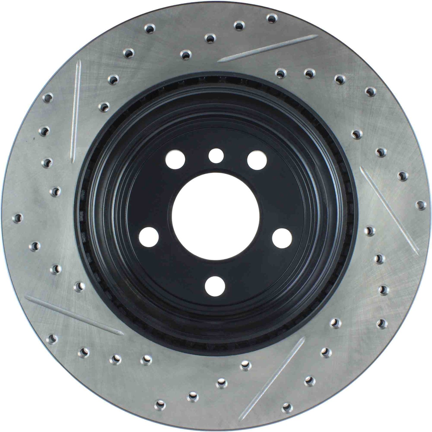 StopTech 12-16 BMW 335i Slotted & Drilled Rear Left Rotor 127.34141L