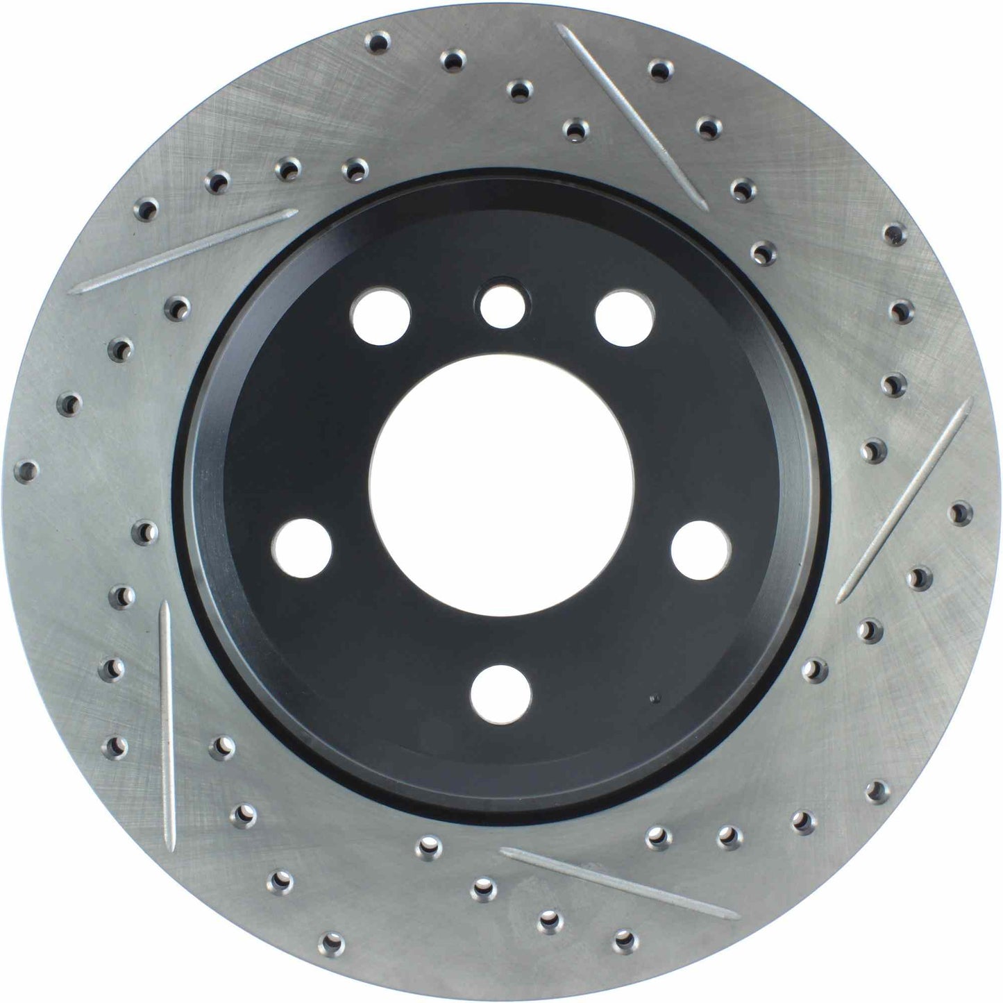 StopTech 12-16 BMW 335i Slotted & Drilled Rear Left Rotor 127.34141L