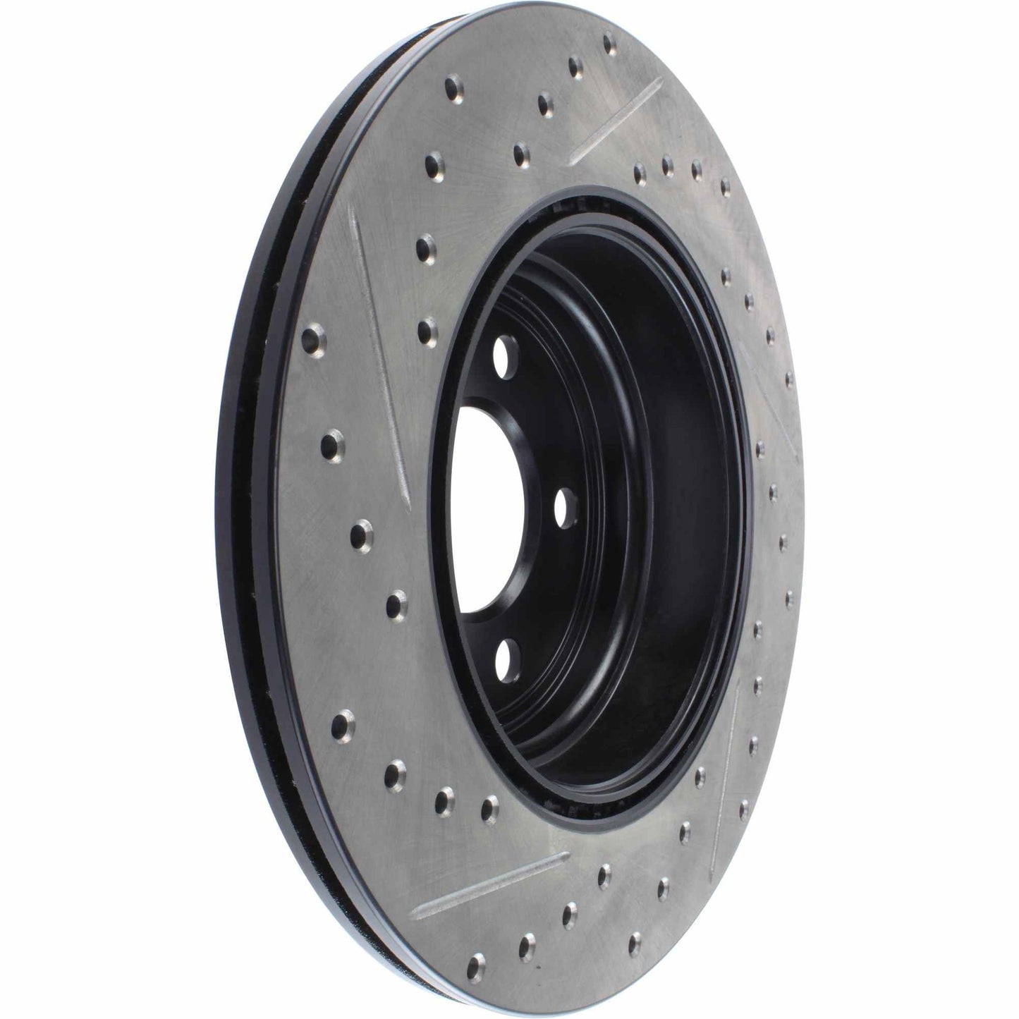 StopTech 12-16 BMW 335i Slotted & Drilled Rear Left Rotor 127.34141L