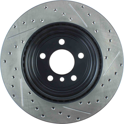 StopTech 12-16 BMW 335i Slotted & Drilled Rear Right Rotor 127.34141R