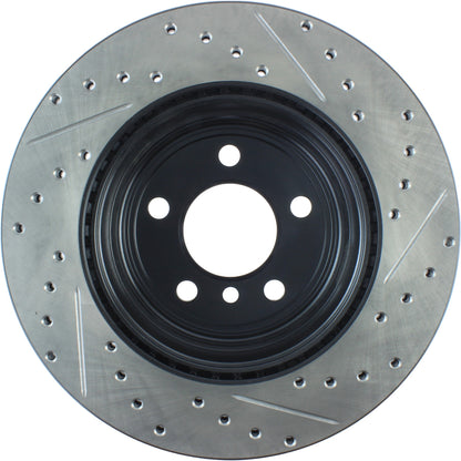 StopTech 12-16 BMW 335i Slotted & Drilled Rear Right Rotor 127.34141R