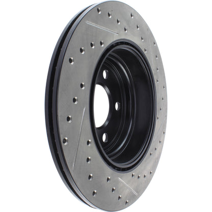 StopTech 12-16 BMW 335i Slotted & Drilled Rear Right Rotor 127.34141R