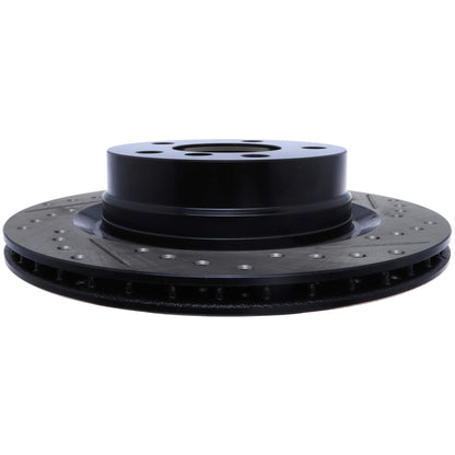 StopTech 2012-2014 BMW 328 Series / 2014 428i Slotted & Drilled Left Rear Brake Rotor 127.34143L