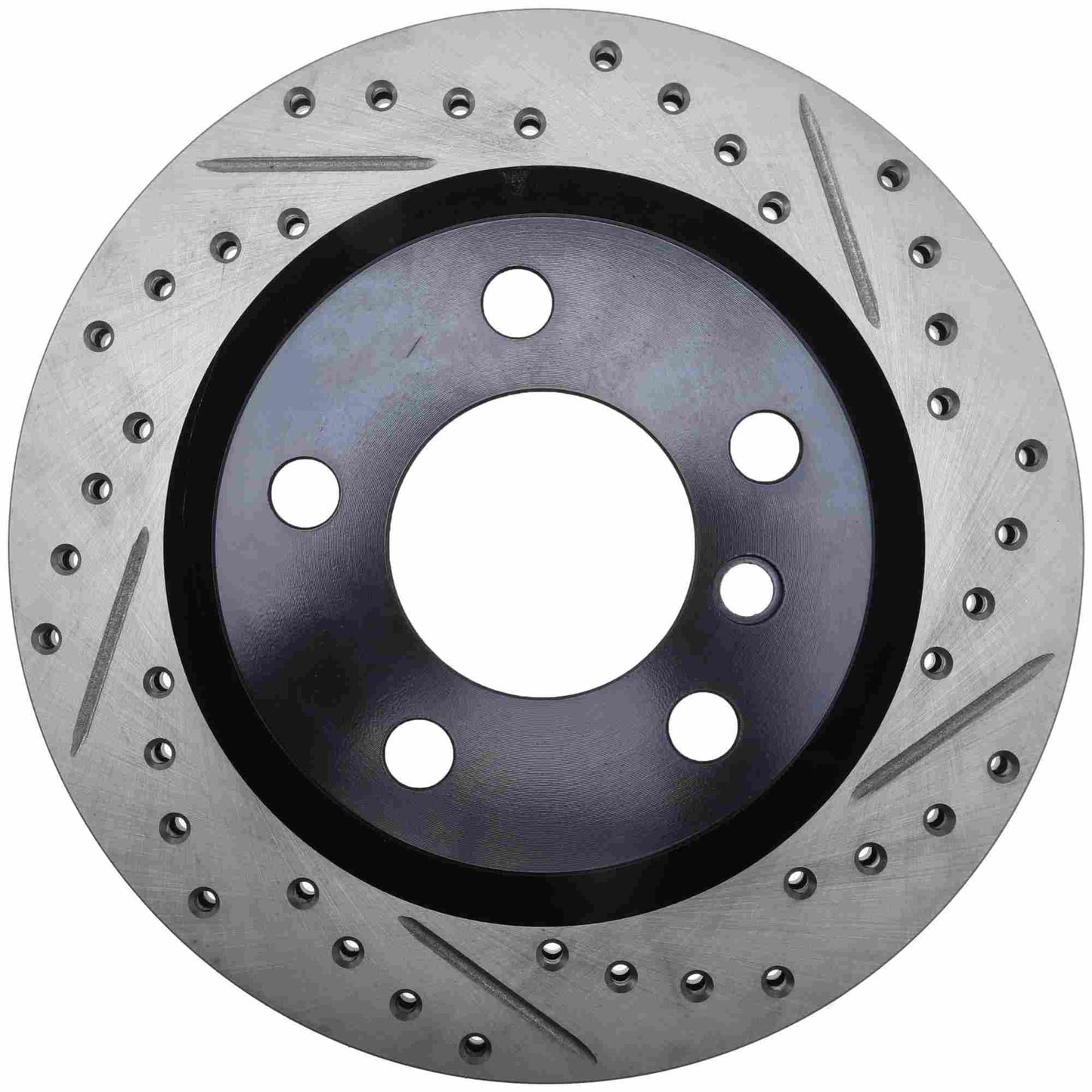 StopTech 2012-2014 BMW 328 Series / 2014 428i Slotted & Drilled Left Rear Brake Rotor 127.34143L