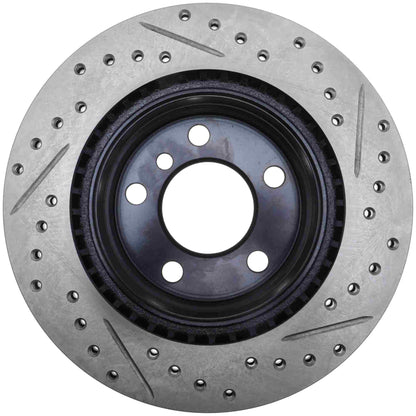 StopTech 2012-2014 BMW 328 Series / 2014 428i Slotted & Drilled Right Rear Brake Rotor 127.34143R