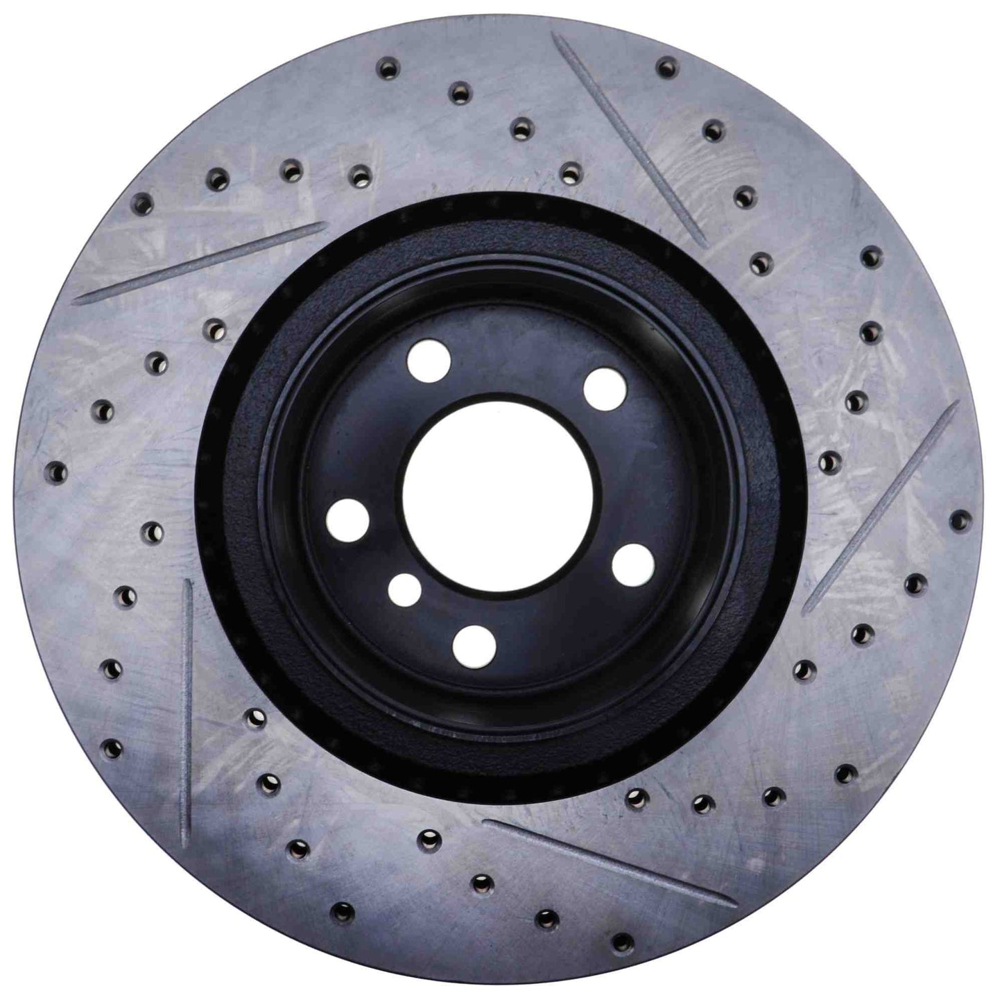 StopTech Sport Drilled/Slotted Brake Rotor; Rear Right