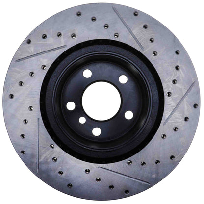StopTech Sport Drilled/Slotted Brake Rotor; Rear Right