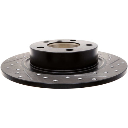 StopTech 13-16 Mini Cooper Countryman/Paceman Slotted & Drilled Sport Left Rear Brake Rotor 127.34146L