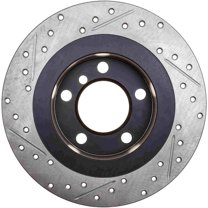 StopTech 13-16 Mini Cooper Countryman/Paceman Slotted & Drilled Sport Left Rear Brake Rotor 127.34146L