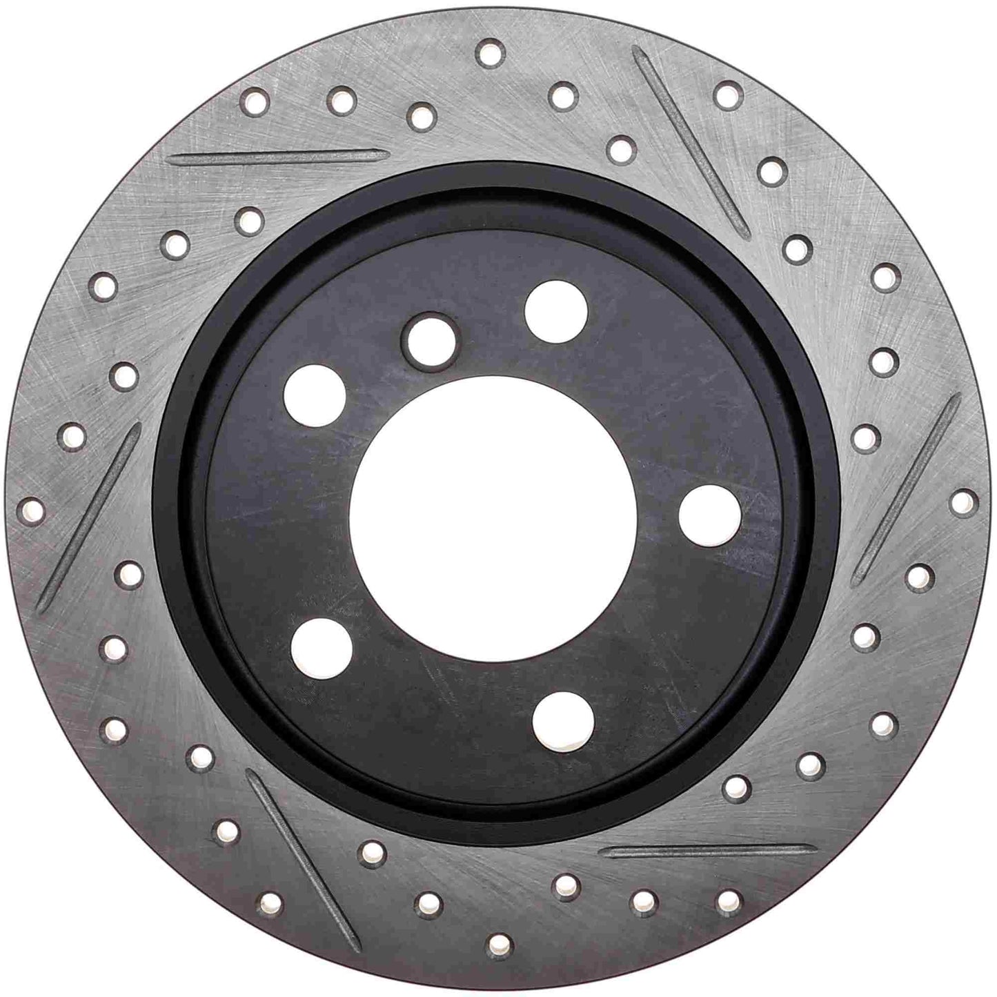 StopTech 13-16 Mini Cooper Countryman/Paceman Slotted & Drilled Sport Left Rear Brake Rotor 127.34146L