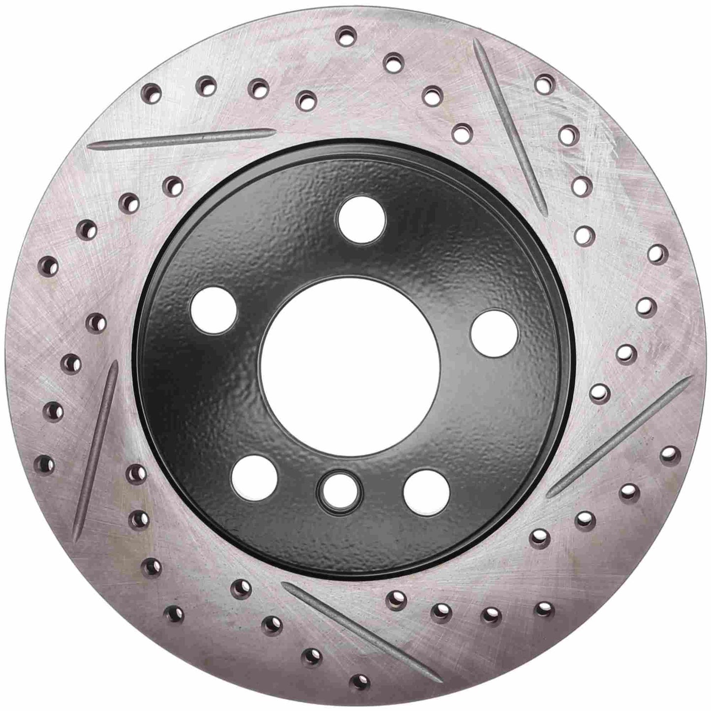 Stoptech 14-21 BMW i3 Slotted & Drilled Sport Brake Rotor - Front Left 127.34156L