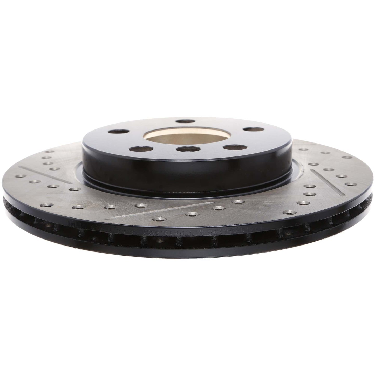 Stoptech 14-21 BMW i3 Slotted & Drilled Sport Brake Rotor - Front Right 127.34156R