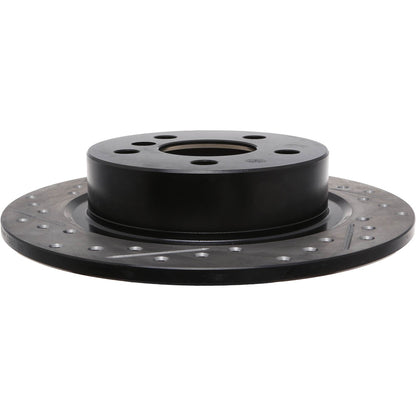 Stoptech 14-21 BMW i3 Slotted & Drilled Sport Brake Rotor - Rear Right 127.34167R