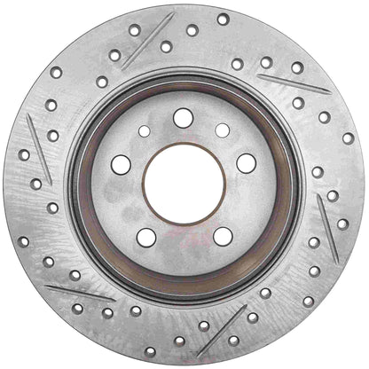StopTech Slotted & Drilled Sport Brake Rotor 127.35002L