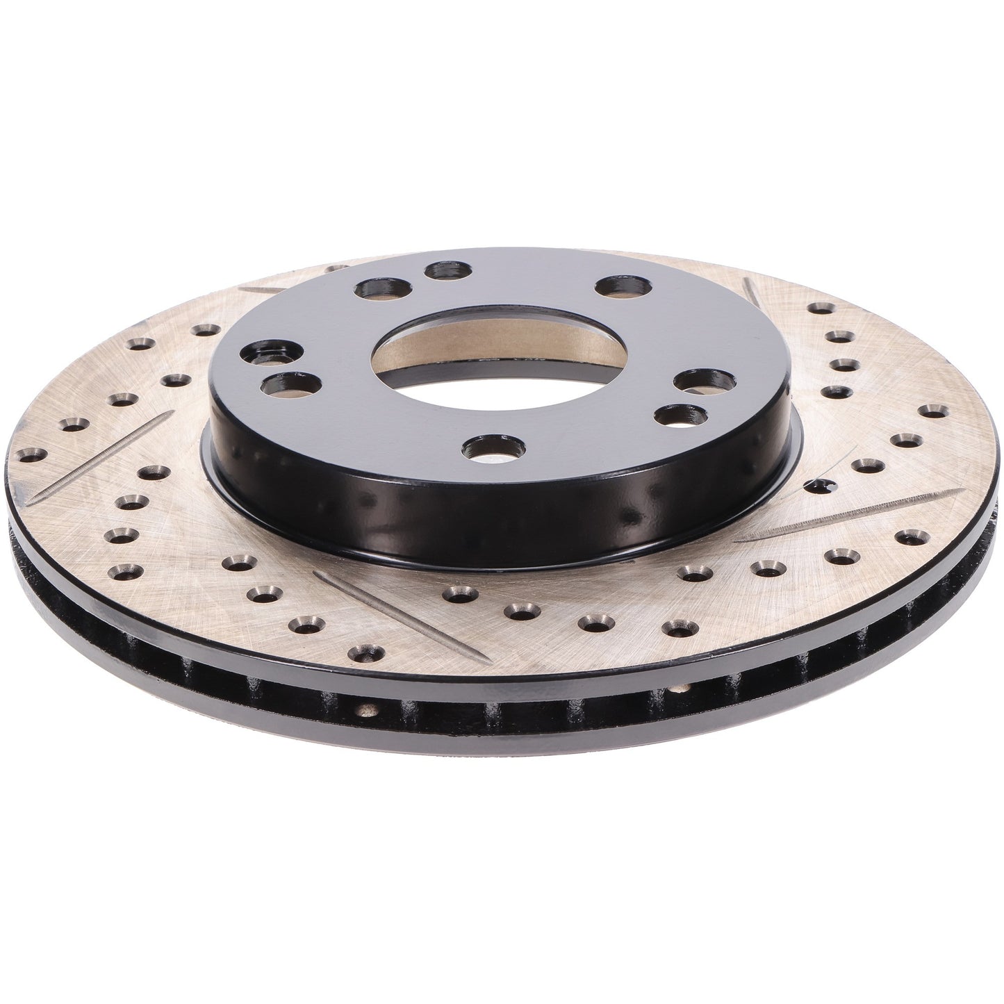 StopTech Slotted & Drilled Sport Brake Rotor 127.35011L