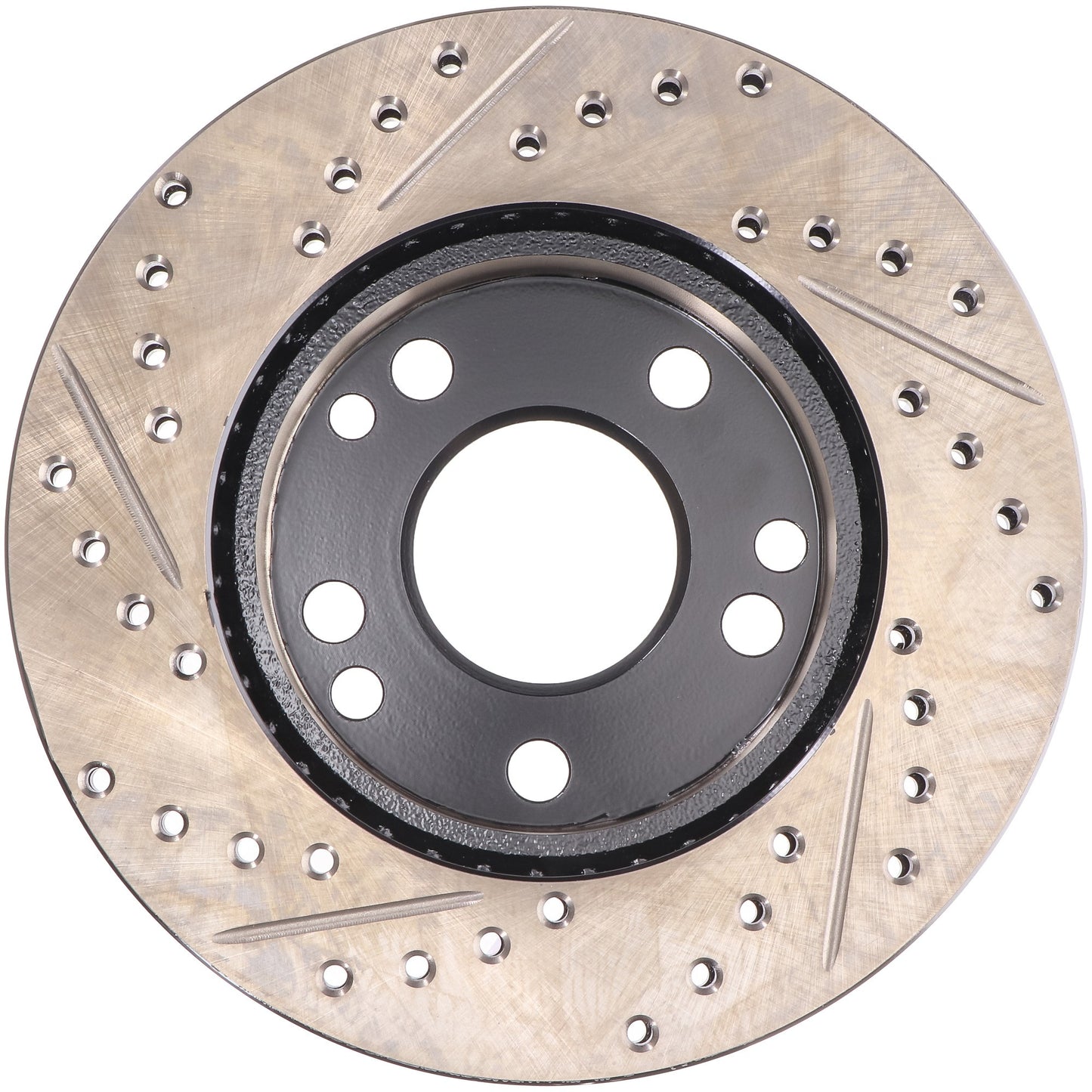 StopTech Slotted & Drilled Sport Brake Rotor 127.35011L