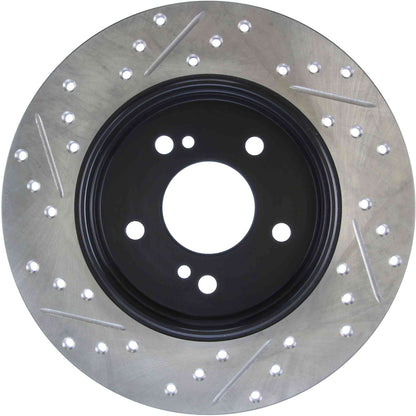 StopTech Slotted & Drilled Sport Brake Rotor 127.35012L