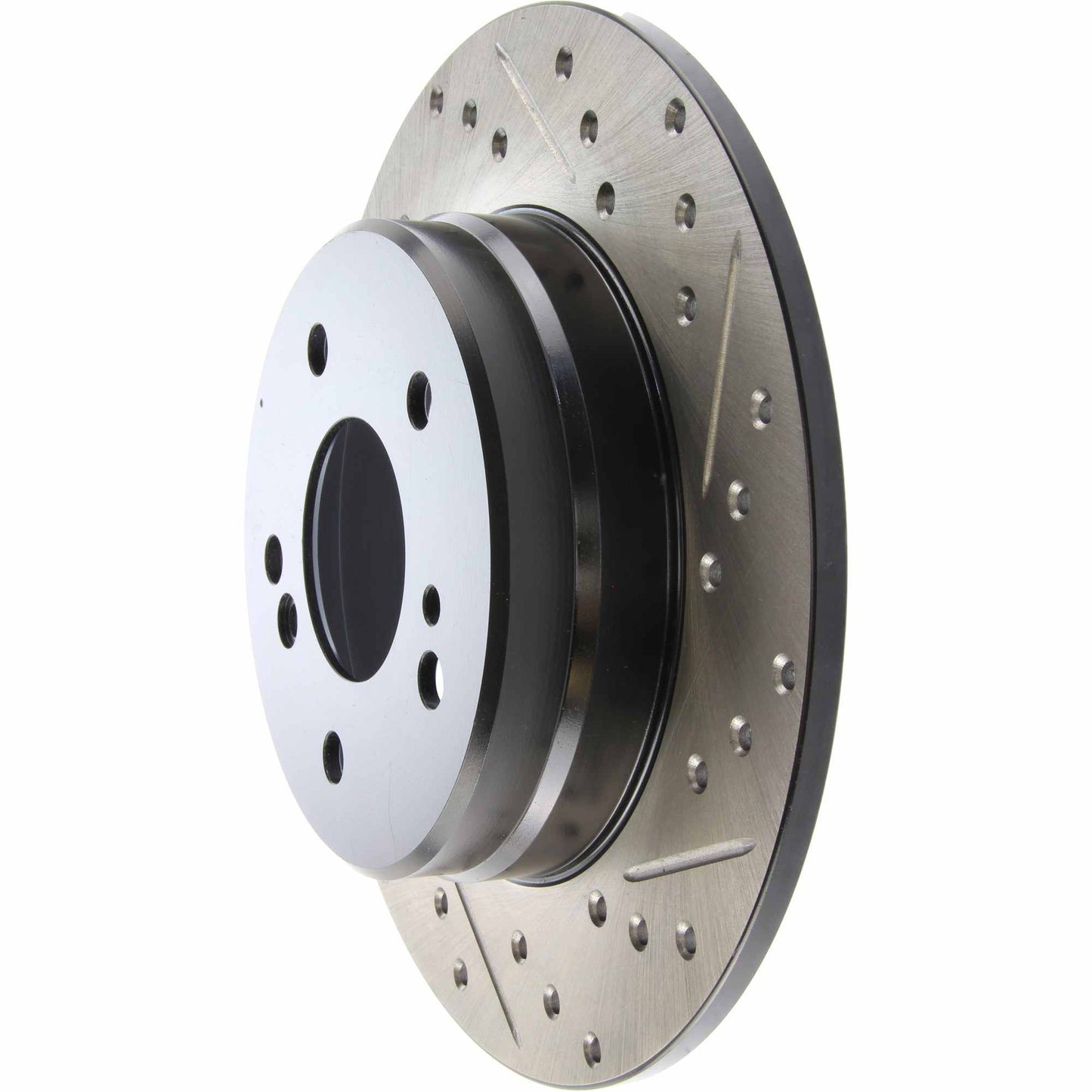 StopTech Slotted & Drilled Sport Brake Rotor 127.35012L