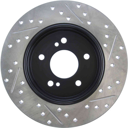 StopTech Slotted & Drilled Sport Brake Rotor 127.35012R