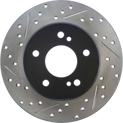 StopTech Slotted & Drilled Sport Brake Rotor 127.35012R
