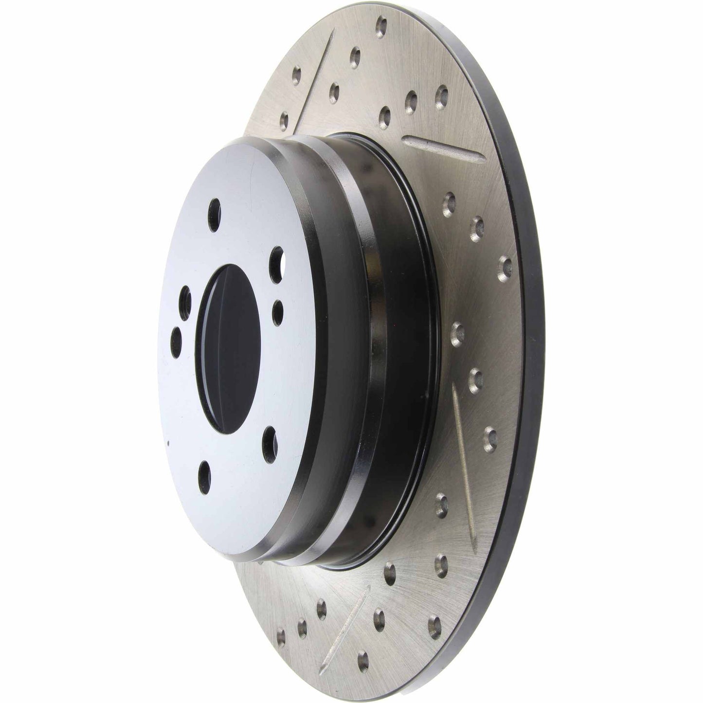 StopTech Slotted & Drilled Sport Brake Rotor 127.35012R