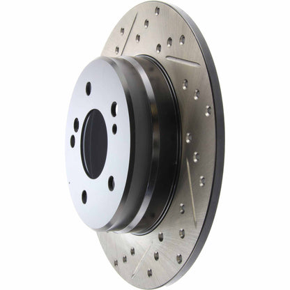 StopTech Slotted & Drilled Sport Brake Rotor 127.35012R