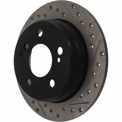 StopTech  Sport Drilled/Slotted Brake Rotor; Rear Left