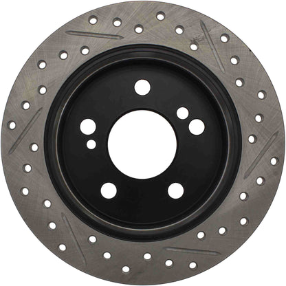 StopTech  Sport Drilled/Slotted Brake Rotor; Rear Right