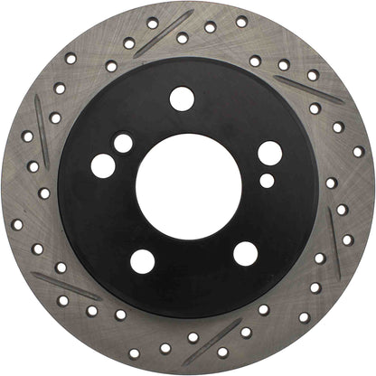 StopTech  Sport Drilled/Slotted Brake Rotor; Rear Right