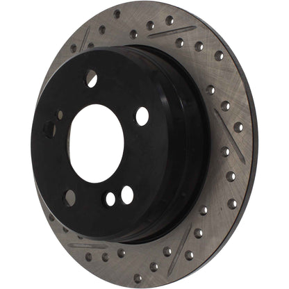 StopTech  Sport Drilled/Slotted Brake Rotor; Rear Right