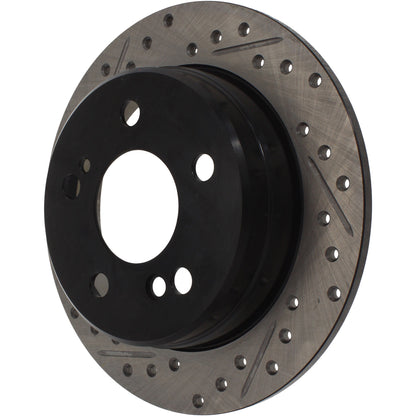StopTech  Sport Drilled/Slotted Brake Rotor; Rear Right