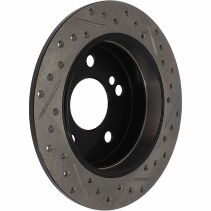 StopTech  Sport Drilled/Slotted Brake Rotor; Rear Right
