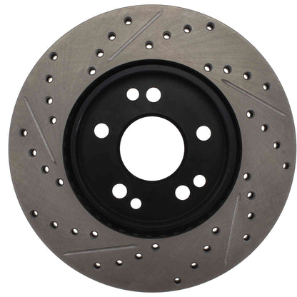 StopTech  Sport Drilled/Slotted Brake Rotor; Front Left