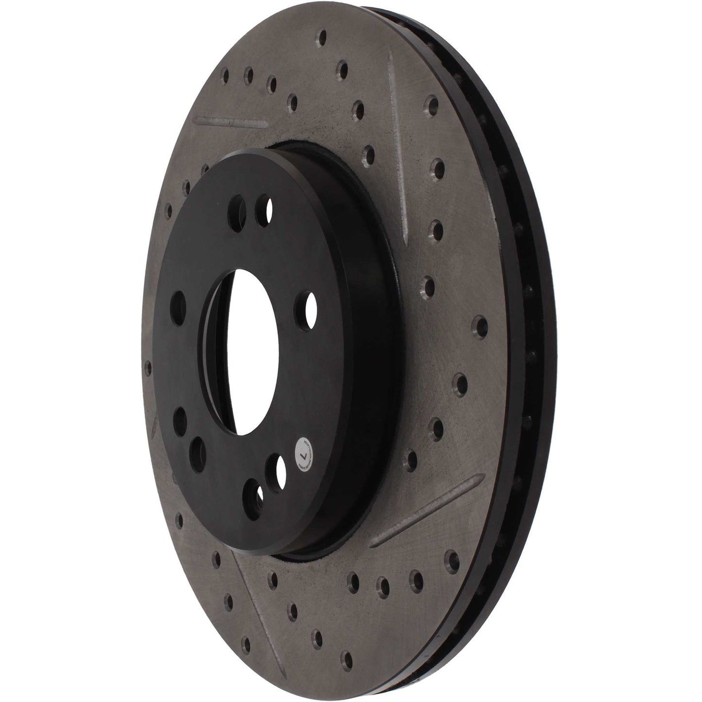 StopTech  Sport Drilled/Slotted Brake Rotor; Front Left