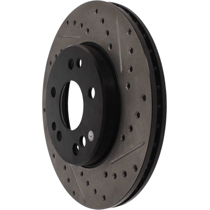 StopTech  Sport Drilled/Slotted Brake Rotor; Front Left