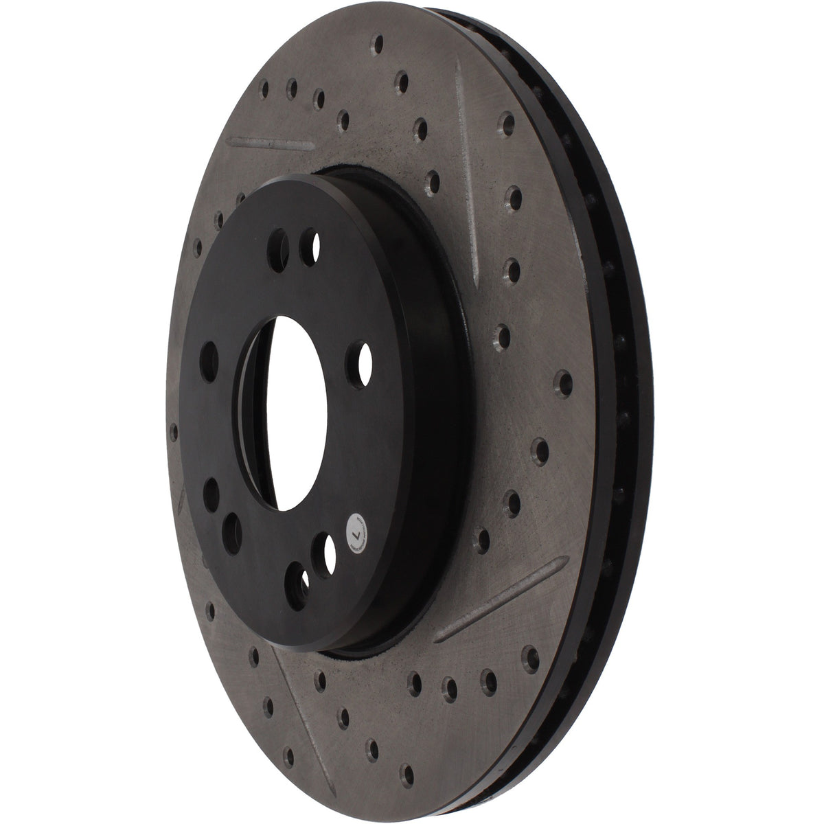 StopTech  Sport Drilled/Slotted Brake Rotor; Front Left