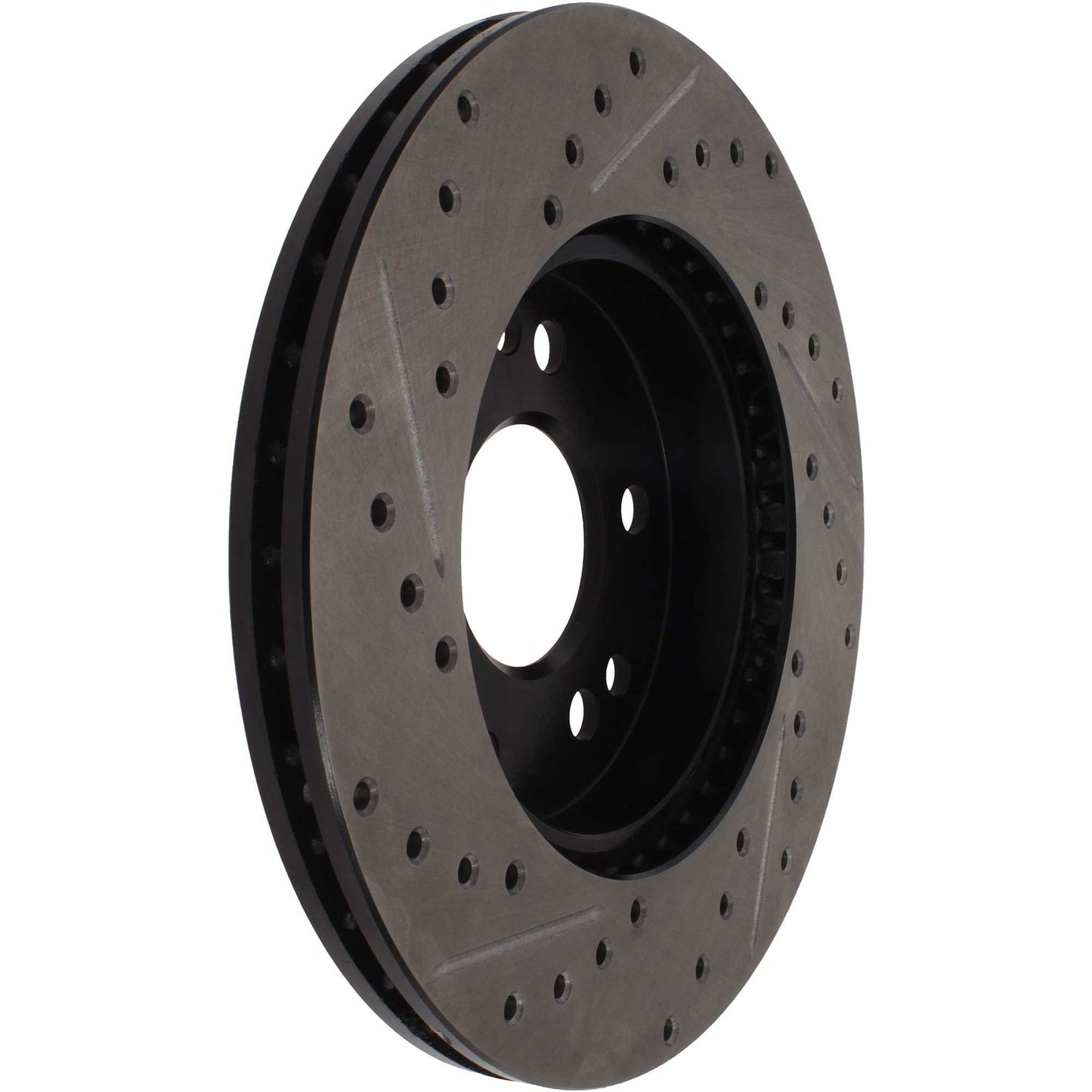 StopTech  Sport Drilled/Slotted Brake Rotor; Front Left