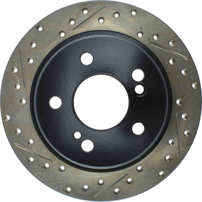 StopTech Slotted & Drilled Sport Brake Rotor 127.35018R