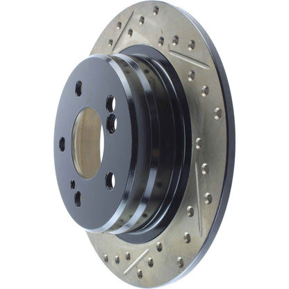 StopTech Slotted & Drilled Sport Brake Rotor 127.35018R