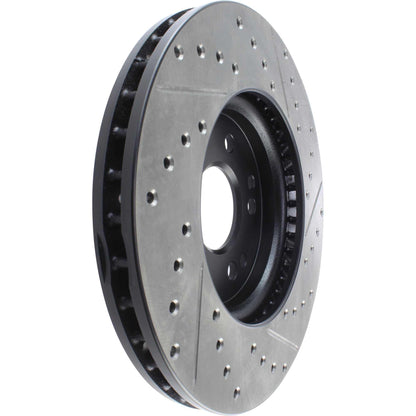 StopTech Slotted & Drilled Sport Brake Rotor 127.35019R