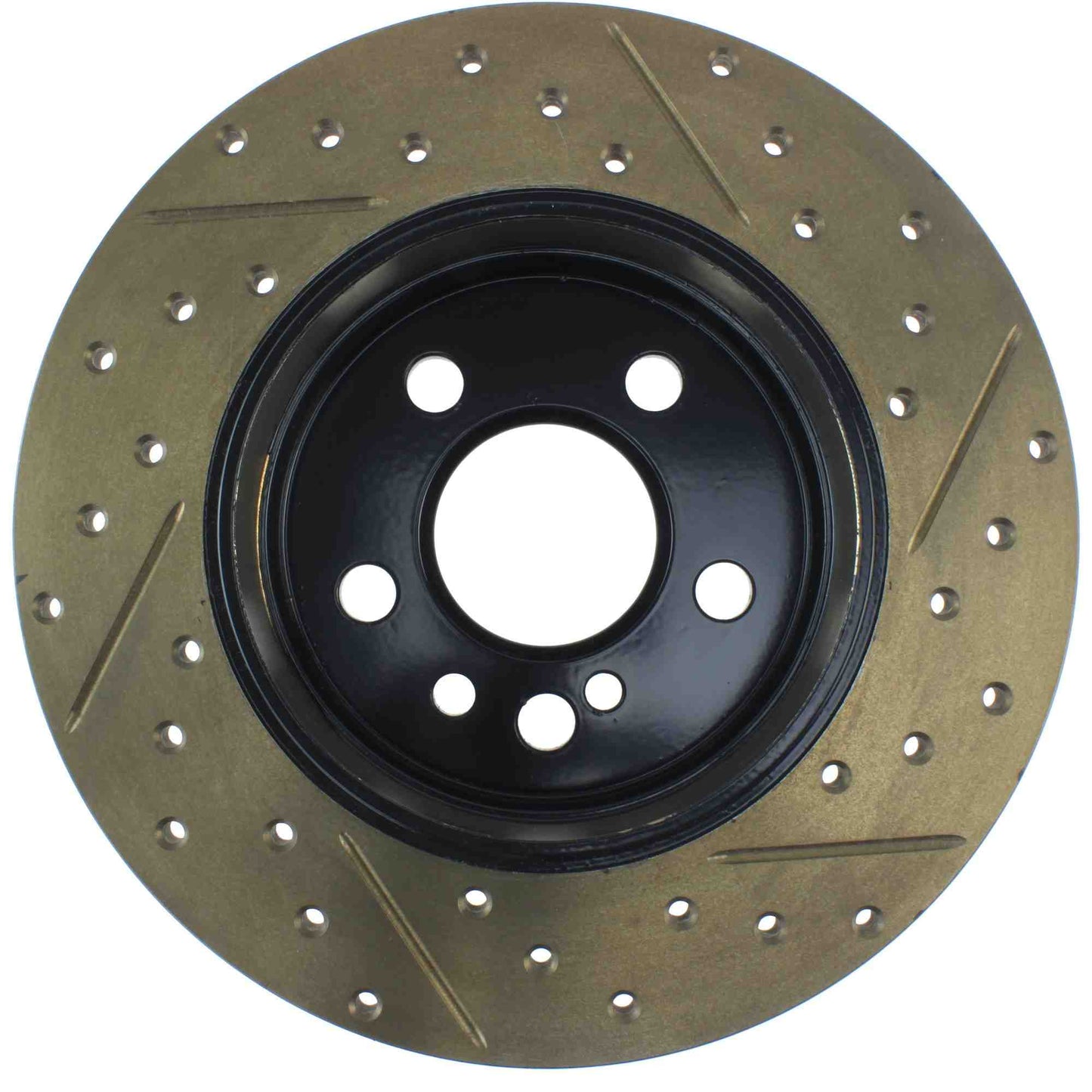 StopTech Slotted & Drilled Sport Brake Rotor 127.35022R