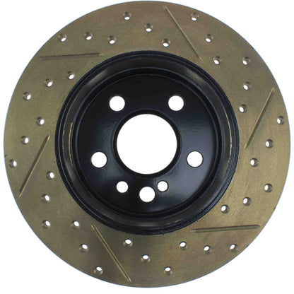 StopTech Slotted & Drilled Sport Brake Rotor 127.35022R