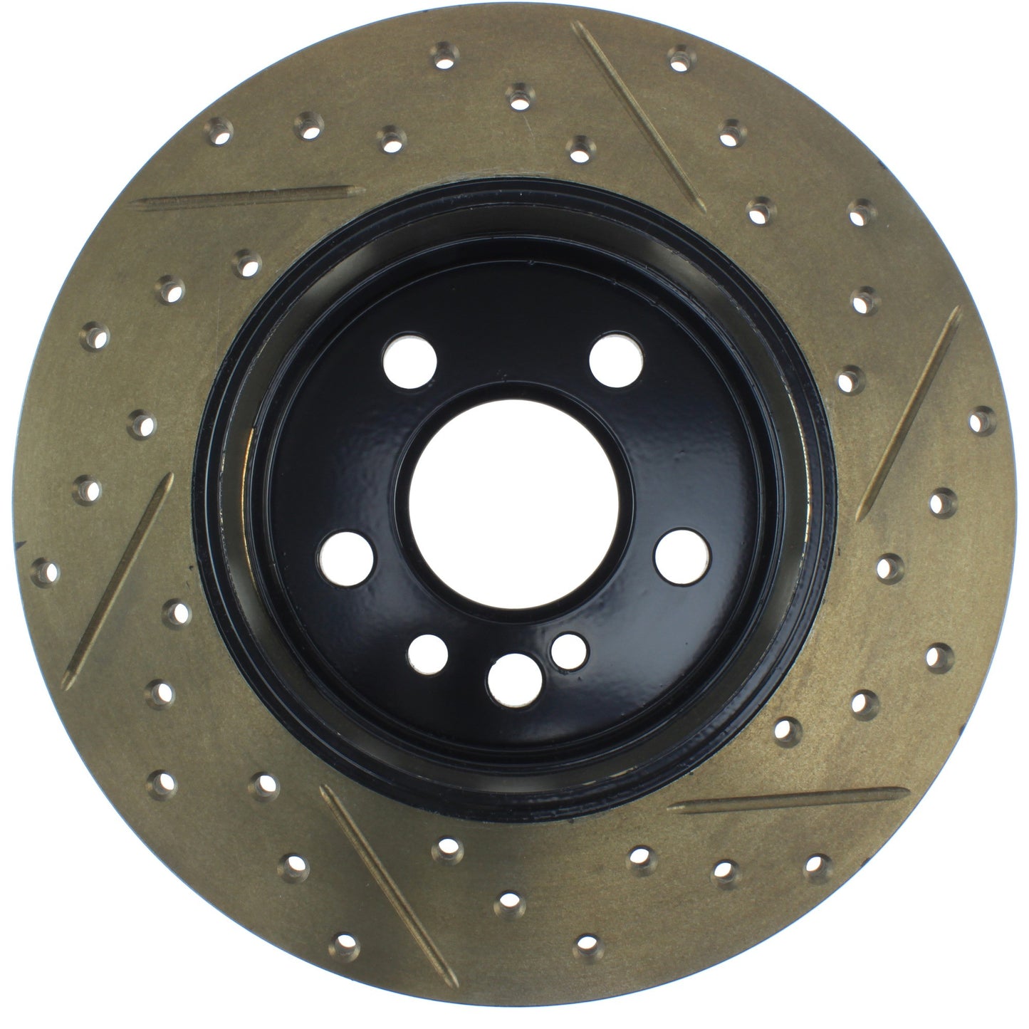 StopTech Slotted & Drilled Sport Brake Rotor 127.35022R