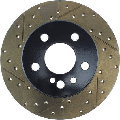 StopTech Slotted & Drilled Sport Brake Rotor 127.35022R