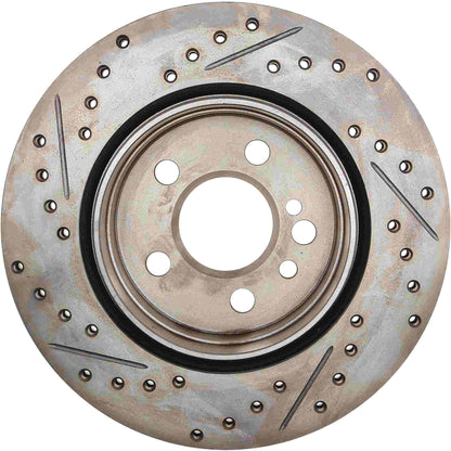 StopTech Slotted & Drilled Sport Brake Rotor 127.35024L