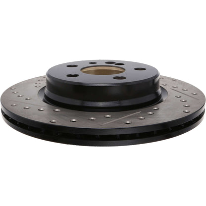 StopTech Slotted & Drilled Sport Brake Rotor 127.35024R