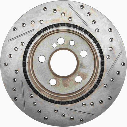 StopTech Slotted & Drilled Sport Brake Rotor 127.35024R