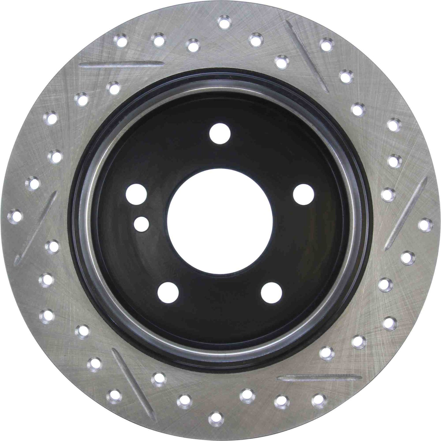 StopTech Sport Drilled/Slotted Brake Rotor; Rear Right